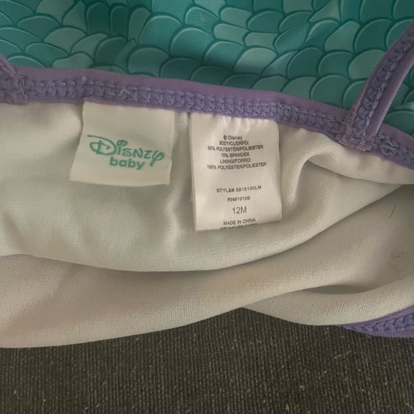 Disney’s Little Mermaid Bathing Suit - Picture 4 of 5